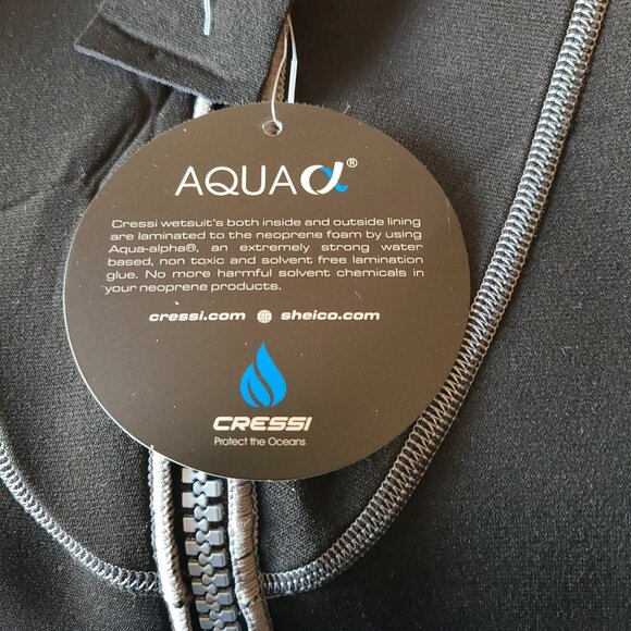 CRESSI LIDO SHORTY WETSUIT 2mm-SZ L4  PURPLE/BLACK - Picture 11 of 13